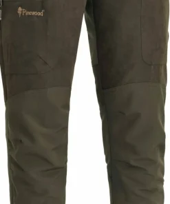 Pinewood Women's Caribou Hunt Extreme Pants Suede Brown/Dark Olive