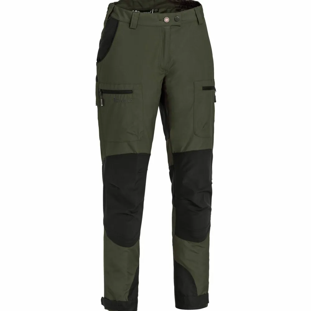 Pinewood Women's Caribou TC Trousers Mossgreen/Black Mossgrön/Svart Discount