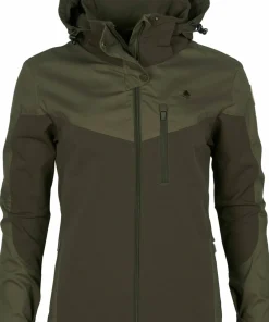 Pinewood Women's Finnveden Hybrid Jacket Dark Olive/Hunting Olive Hot