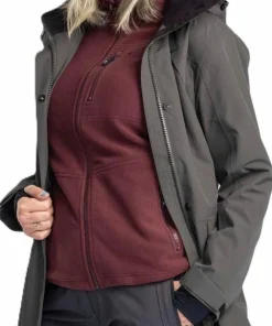 Pinewood Women's Rain Parka Dark Green Best