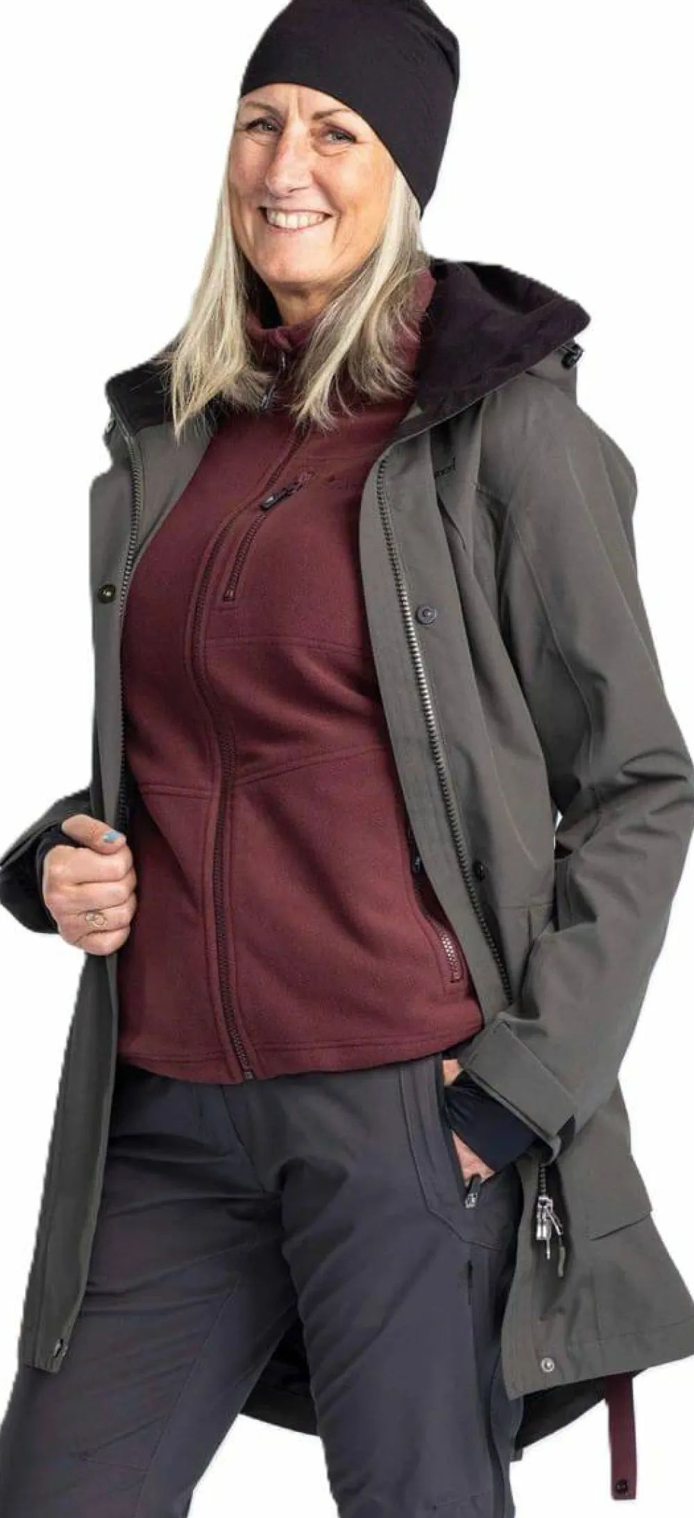 Pinewood Women's Rain Parka Dark Green Best