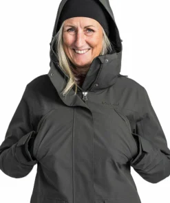 Pinewood Women's Rain Parka Dark Green Best