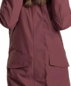 Pinewood Women's Rain Parka Earth Plum