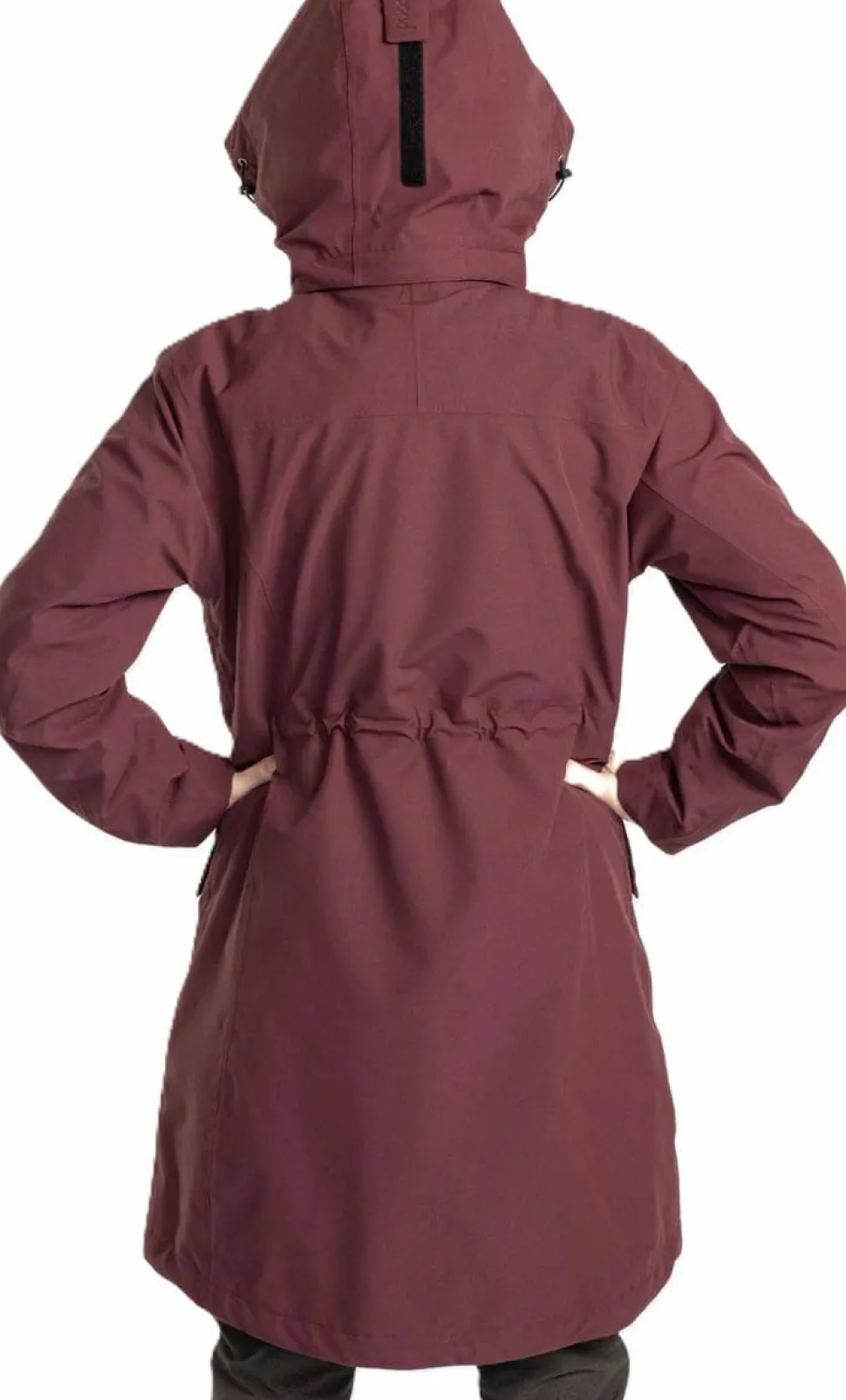 Pinewood Women's Rain Parka Earth Plum
