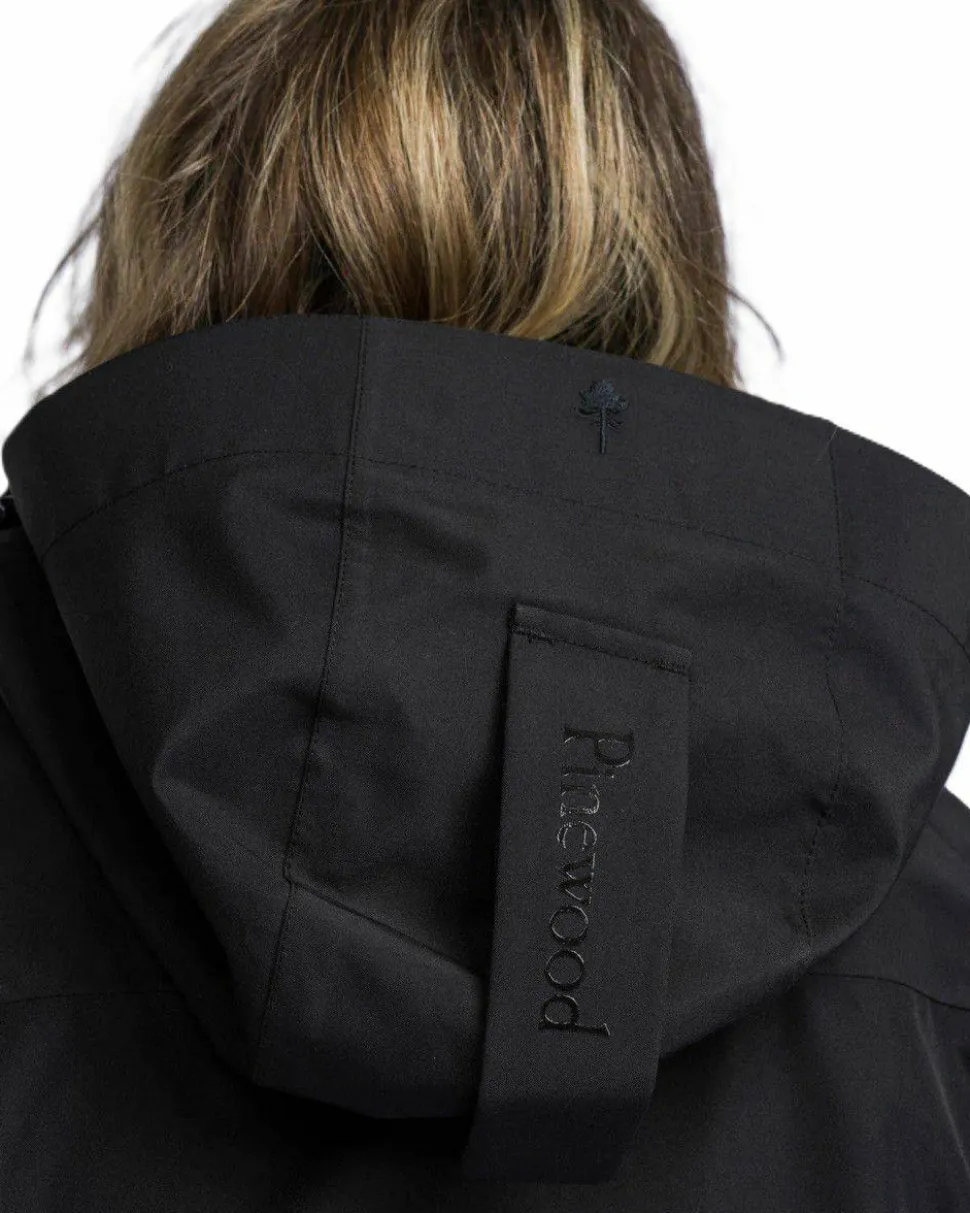 Pinewood Women's Rain Parka Black