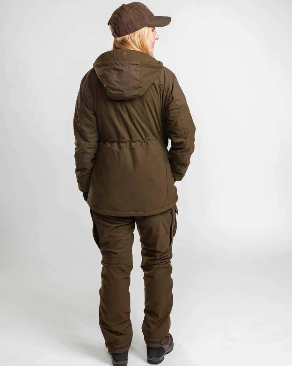 Pinewood Women's Småland Forest Trousers Hunting Green H.Green Sale