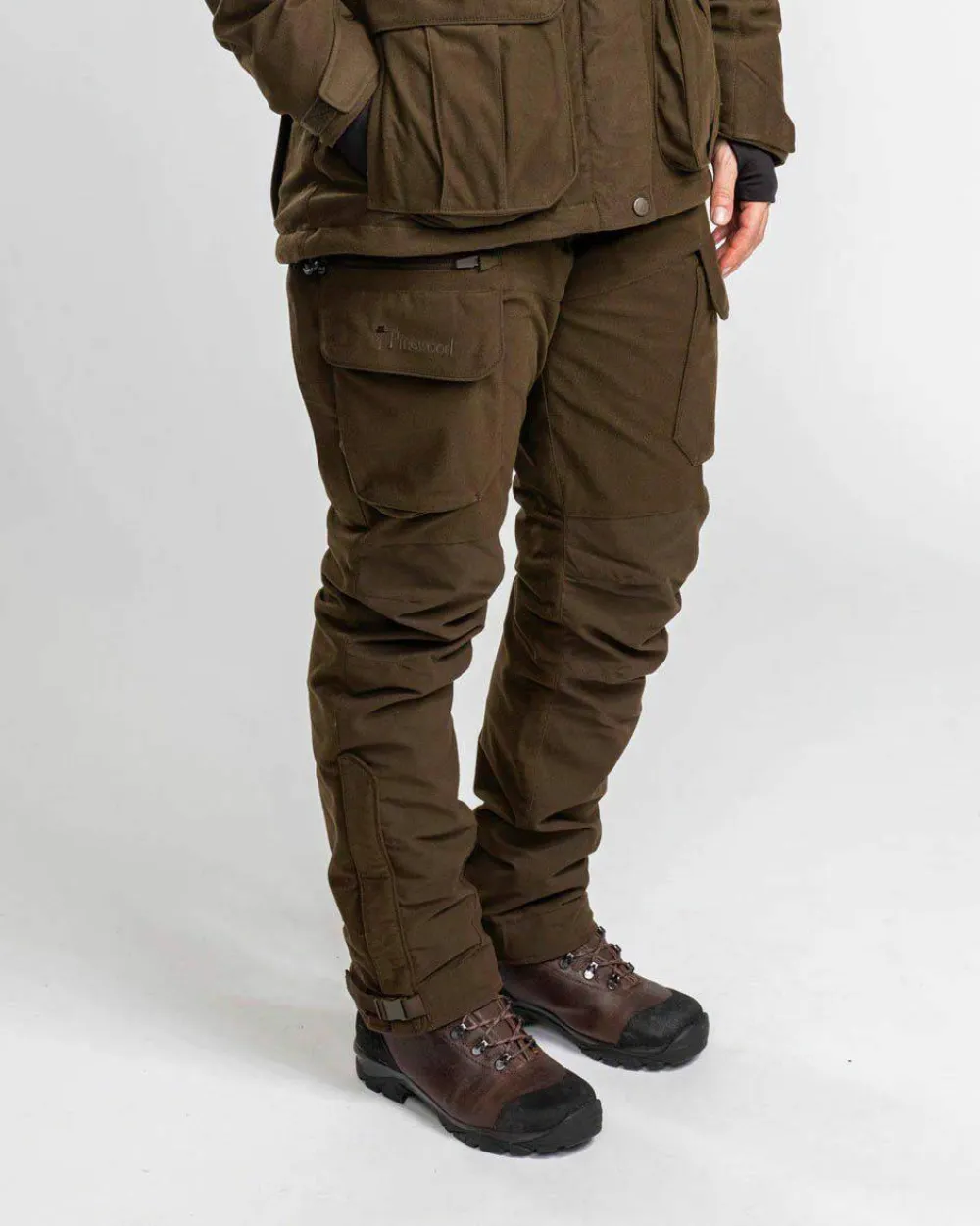Pinewood Women's Småland Forest Trousers Hunting Green H.Green Sale