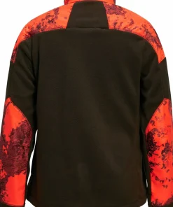 Pinewood Women's Småland Hunters Camou Fleece Jacket H.Brown/Strata Blaze Outlet