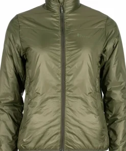 Pinewood Women's Wool Insulated Midlayer Jacket Moss Green