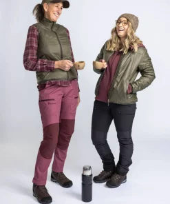 Pinewood Women's Wool Insulated Midlayer Jacket Moss Green