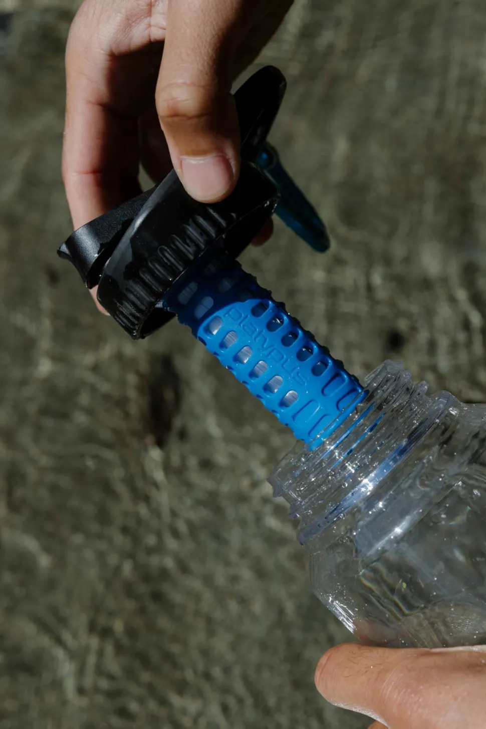 Platypus DayCap In-Bottle Filter Black