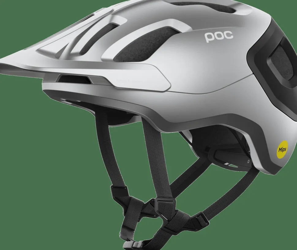 POC Axion Race Mips Uranium Black/Argentite Silver Matt