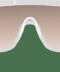 POC Devour Mid Bike Sunglasses Hydrogen White/Clarity Trail /Partly Sunny Silver