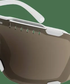 POC Devour Mid Bike Sunglasses Hydrogen White/Clarity Trail /Partly Sunny Silver Outlet