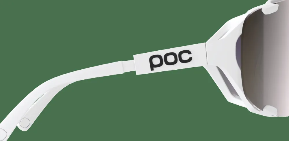 POC Devour Mid Bike Sunglasses Hydrogen White/Clarity Road/Sunny Silver Hot