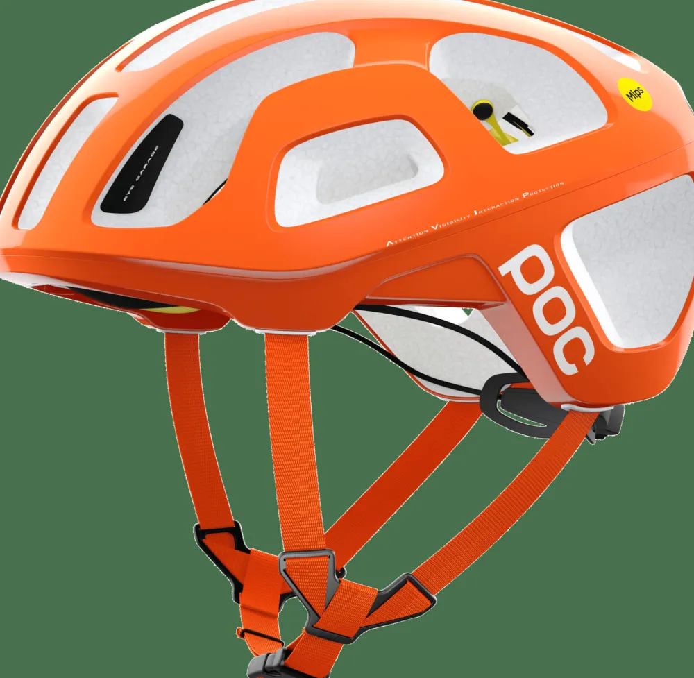 POC Octal Mips Fluorescent Orange Avip Outlet