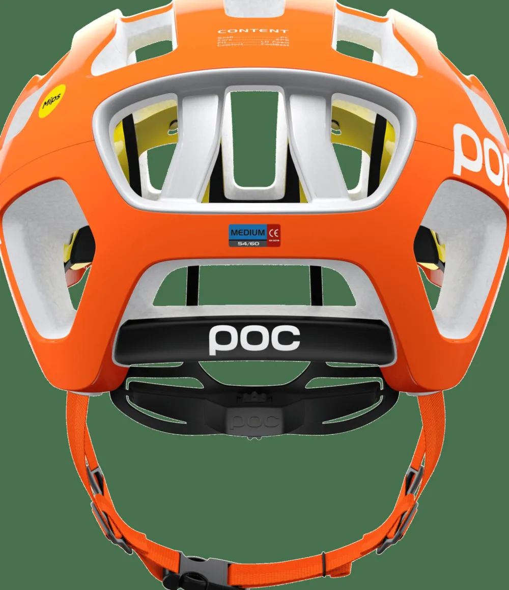 POC Octal Mips Fluorescent Orange Avip Outlet