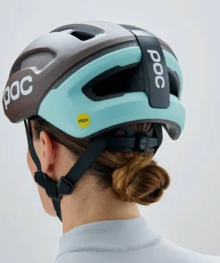 POC Omne Air Mips Cycling Helmet Bronzite Brown Matt/Lazurite Blue Matt Clearance