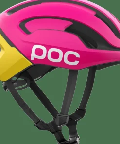 POC Omne Air Mips Cycling Helmet Rhos Red Matt/Citrine Yellow Matt Best