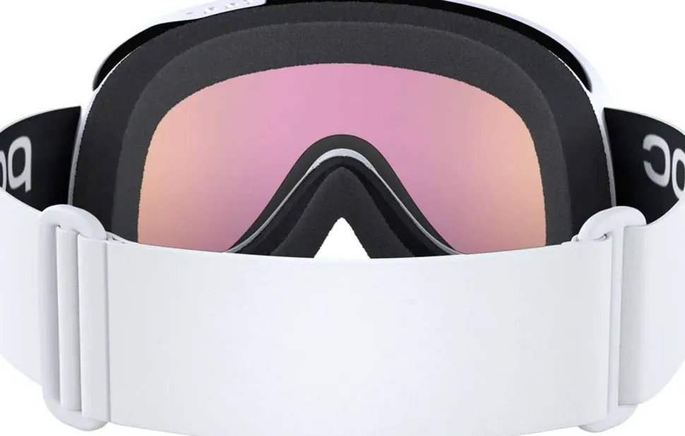 POC Retina Hydrogen White/Partly Sunny Orange