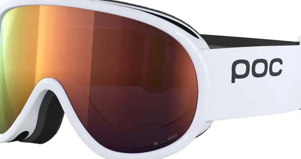 POC Retina Hydrogen White/Partly Sunny Orange