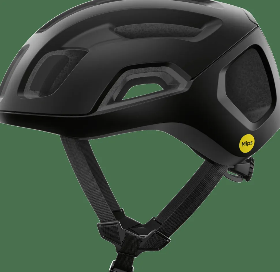 POC Ventral Air Mips Cycling Helmet Uranium Black Matt