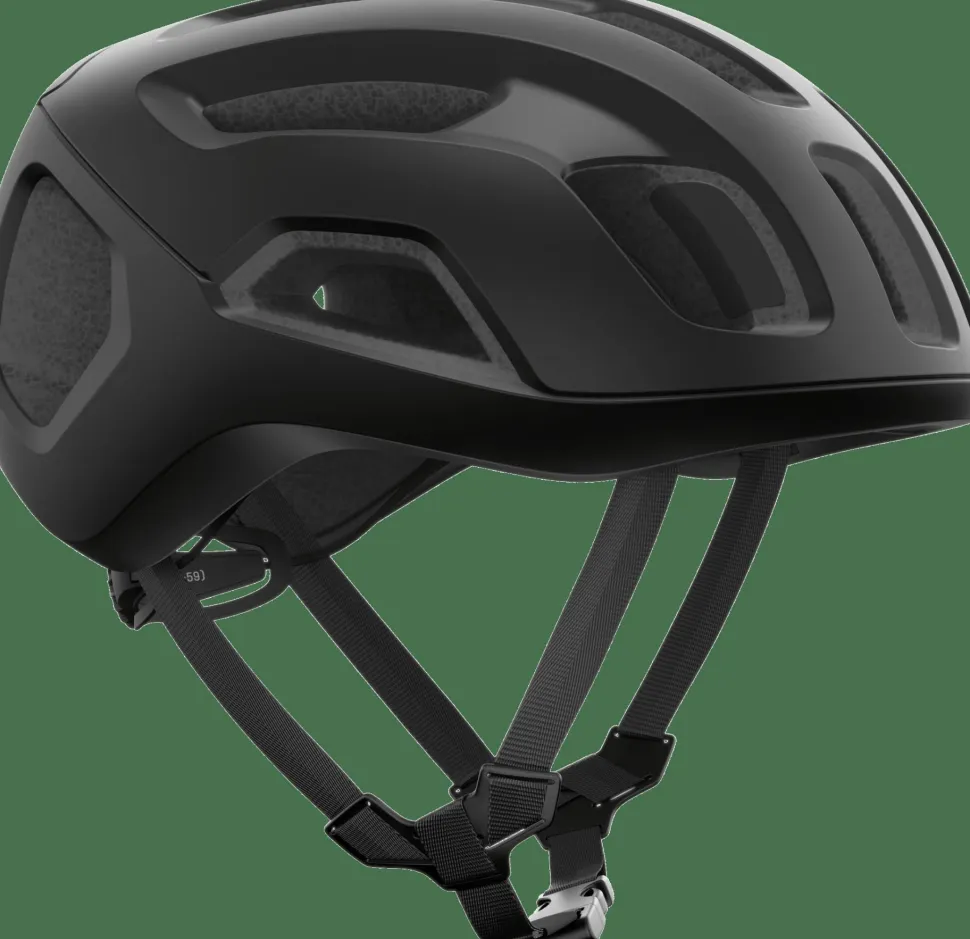 POC Ventral Air Mips Cycling Helmet Uranium Black Matt