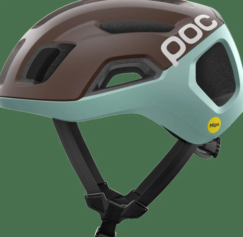 POC Ventral Air Mips Cycling Helmet Bronzite Brown Matt/Lazurite Blue Matt New