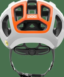 POC Ventral Air Mips Cycling Helmet Hydrogen White/Fluorescent Orange Clearance