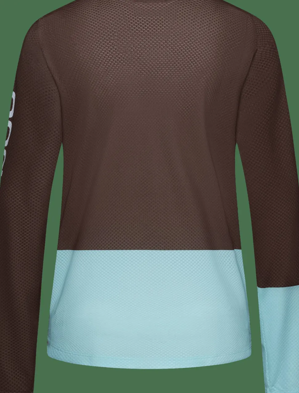 POC Women's Motion Air Long Sleeve MTB Jersey Bronzite Brown/Lazurite Blue