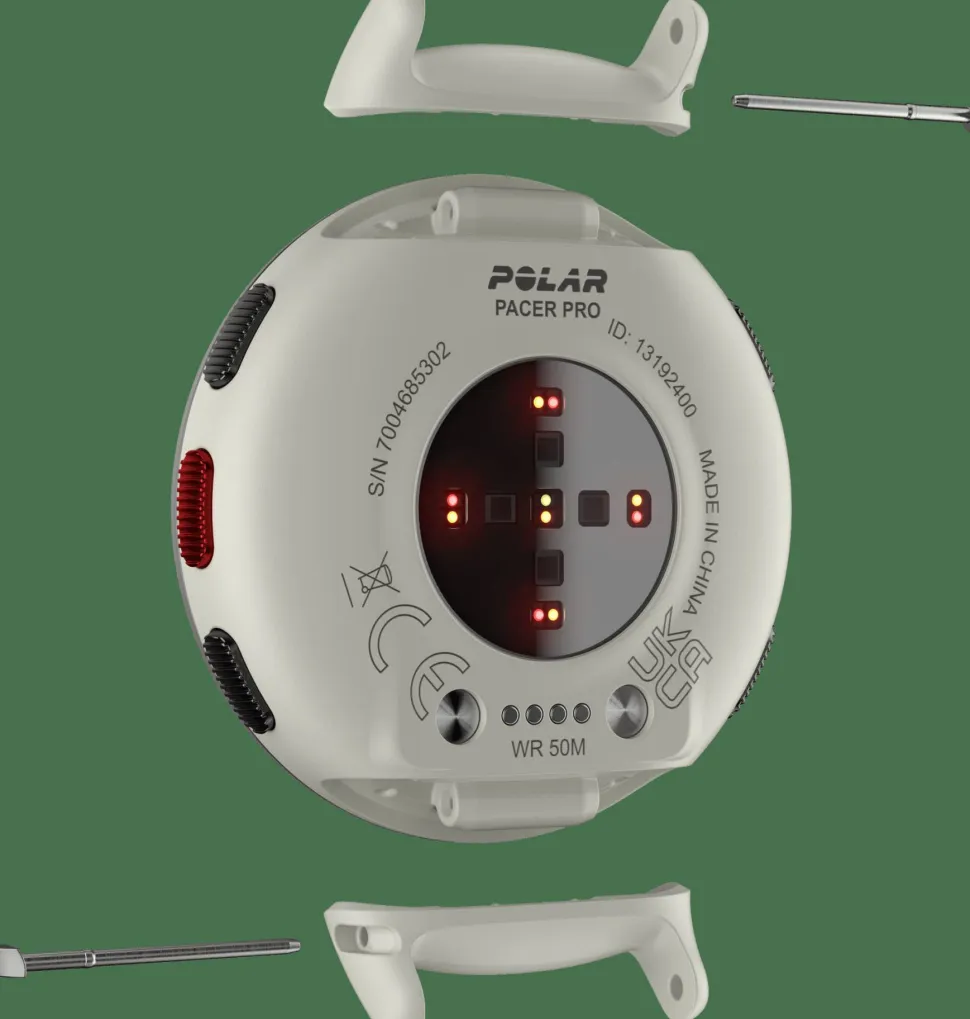 Polar Pacer Pro White/Red