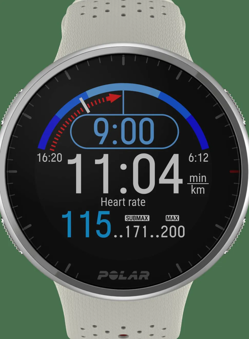 Polar Pacer Pro White/Red