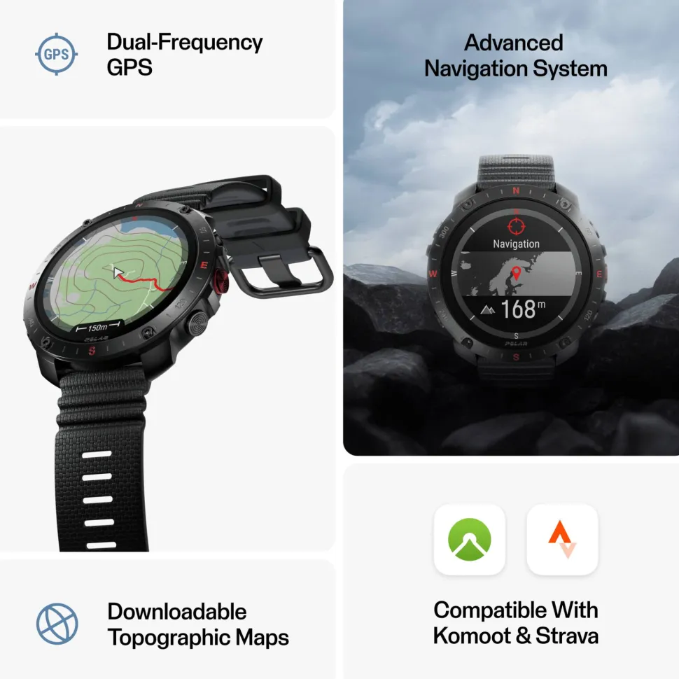 Polar Polar Grit X2 Pro Black