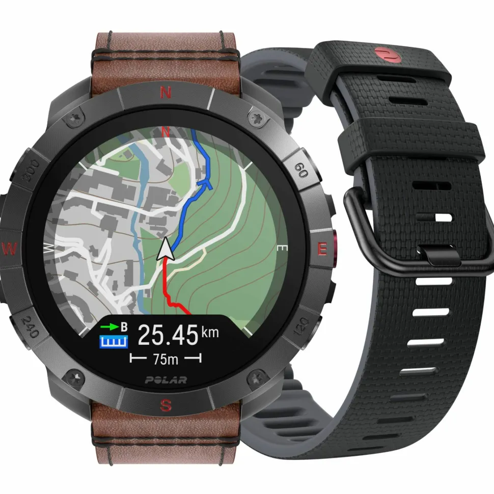 Polar Polar Grit X2 Pro Ti Lthr Brnz M/L Bronze