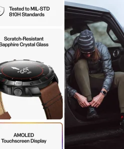 Polar Polar Grit X2 Pro Ti Lthr Brnz M/L Bronze