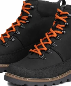 Pomar Women's Kerttu GORE-TEX Ankle Boot Black nub/PU/Black sole