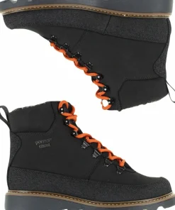 Pomar Women's Kerttu GORE-TEX Ankle Boot Black nub/PU/Black sole