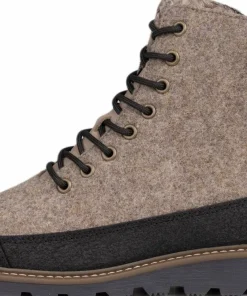 Pomar Women's Perho GORE-TEX Ankle Boot Sand Felt/Pu-Suede Hot
