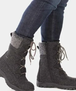 Pomar Women's Riekko GORE-TEX Boot Granit Felt/black Micro
