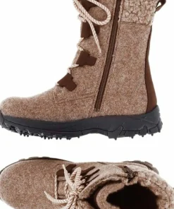 Pomar Women's Riekko GORE-TEX Boot Sand Felt/Bark Hot