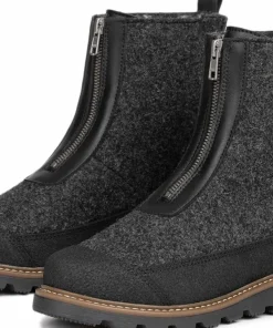 Pomar Women's Unari GORE-TEX Ankle Boot Granit Felt/pu-suede