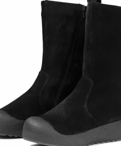 Pomar Women's Utu Gore-Tex Winter Boot Black Suede/Waxy (Fur L) Curling Clearance