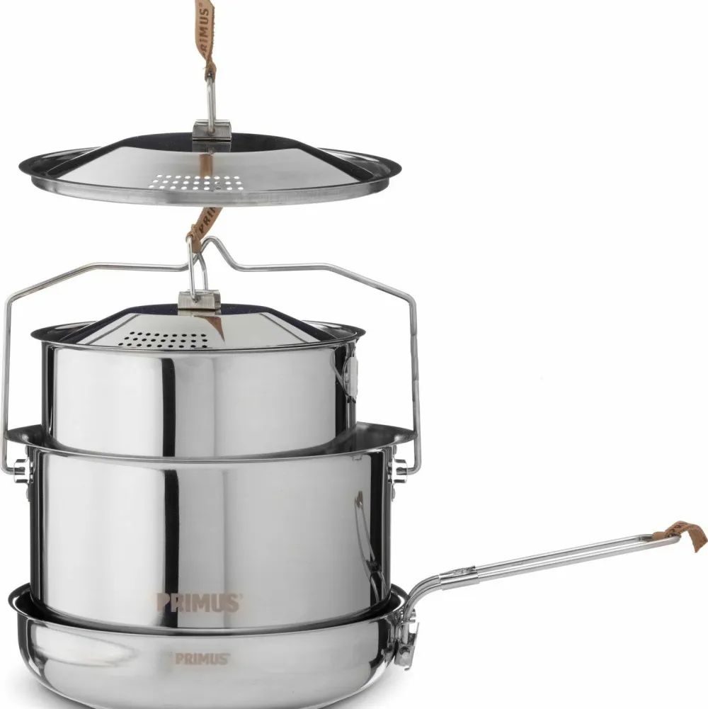 Clearance Campfire Cookset Stainless Steel Large Kök & Tillbehör
