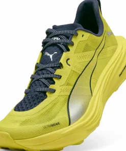 Puma Men's Deviate Nitro Elite Trail Lux Lime-Deep Plum Hot