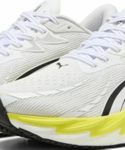 Best Men's Velocity Nitro 4 White-lux Lime Löparskor Herr