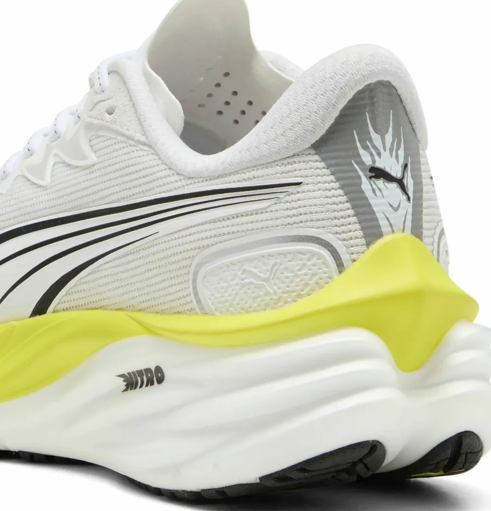 Puma Men's Velocity Nitro 4 White-lux Lime Puma White-lux Lime