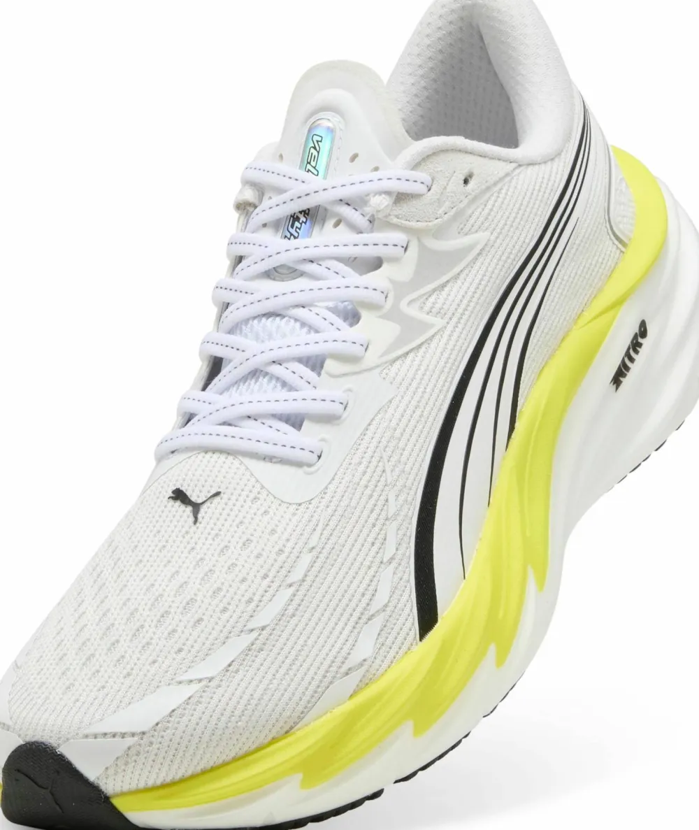 Puma Men's Velocity Nitro 4 White-lux Lime Puma White-lux Lime