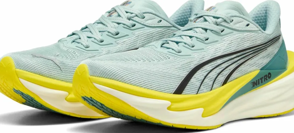 Puma Women's Deviate Nitro 4 Fresh Water-nitro Blue