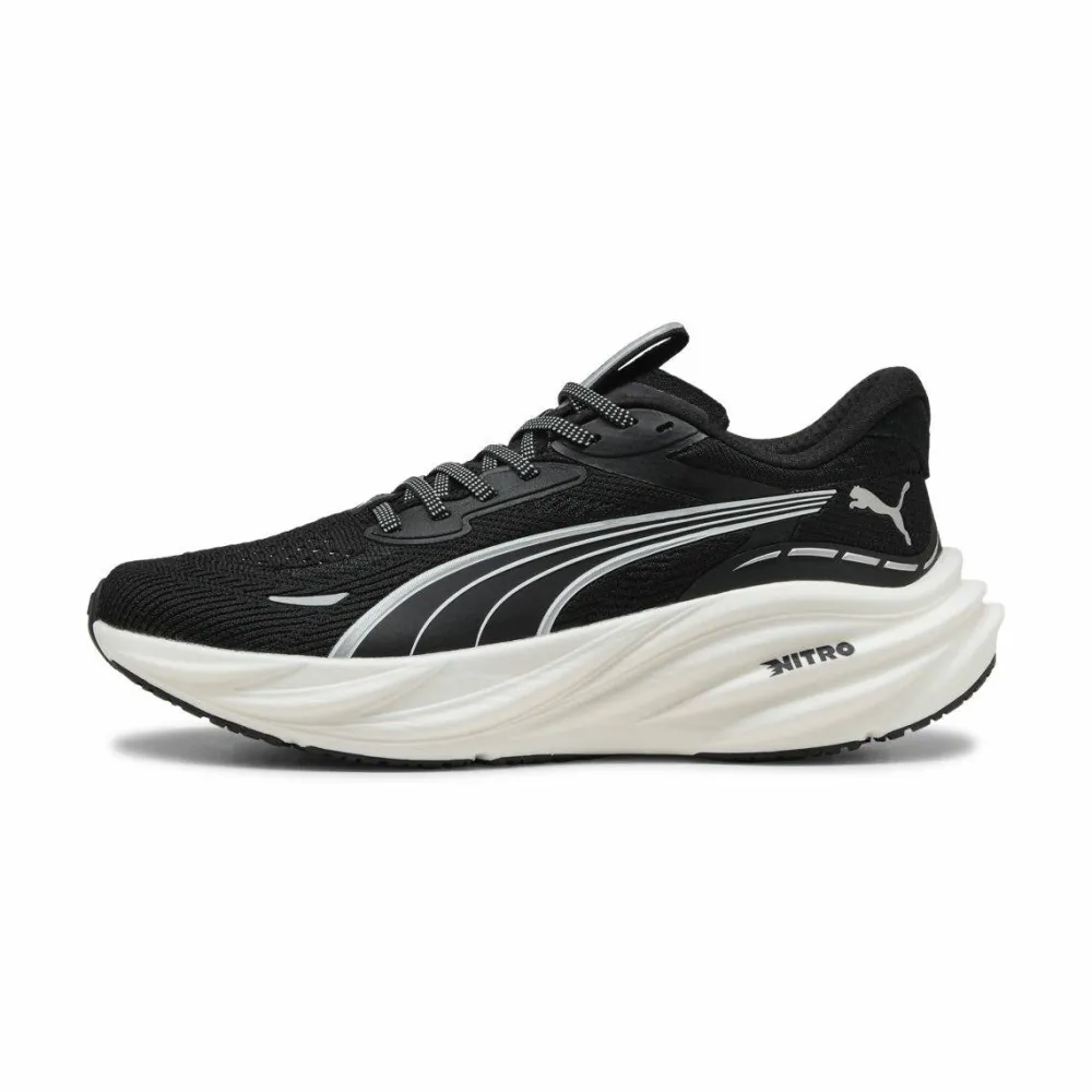 Puma Women's Magnify Nitro 3 Black- White Puma Black-Puma White