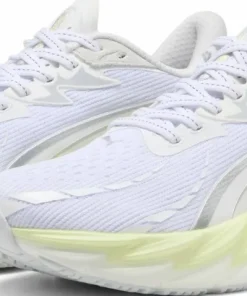 Hot Women's Velocity Nitro 4 White-apple Spritz Löpning|Löparskor Dam